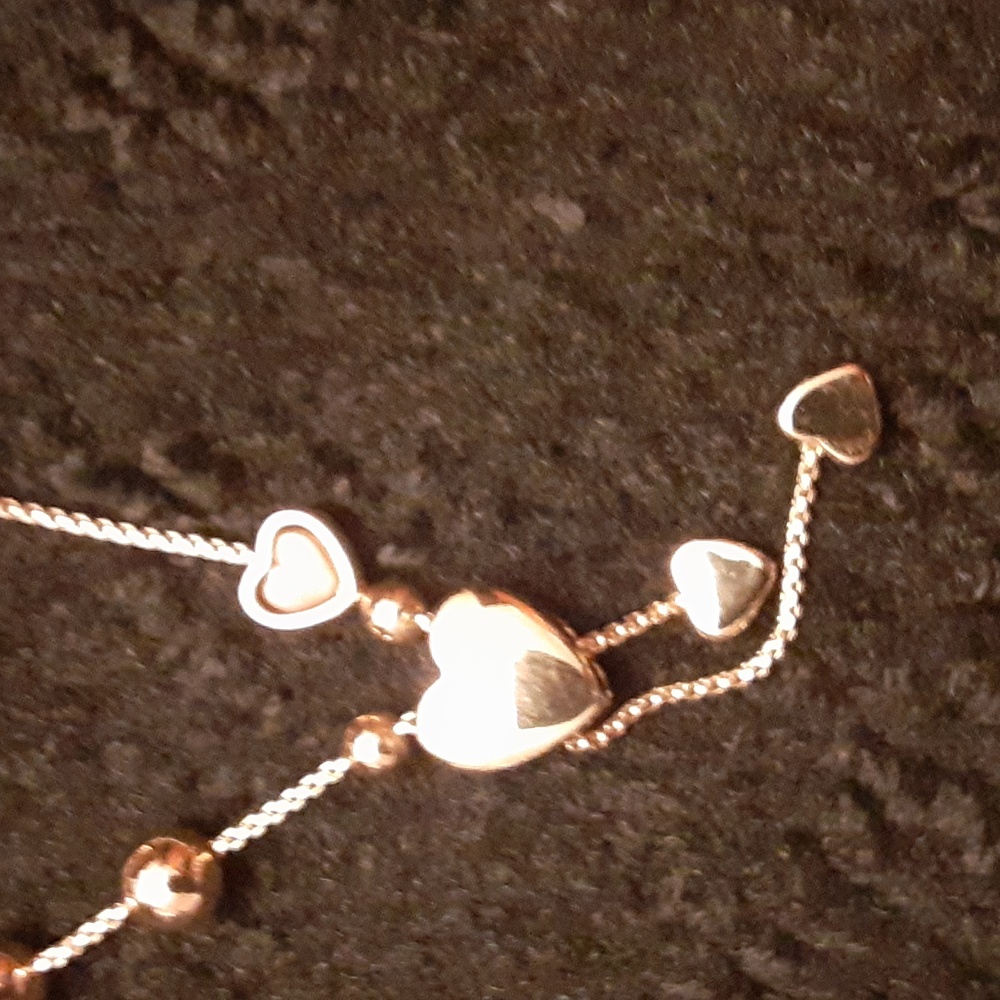 Heart Draw Steing Bracelet - Picture 2 of 4